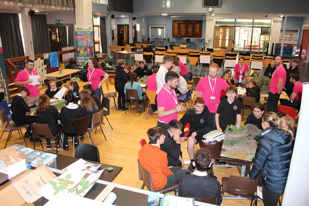 Academy 9 event at a school in Kingussie in 2022
